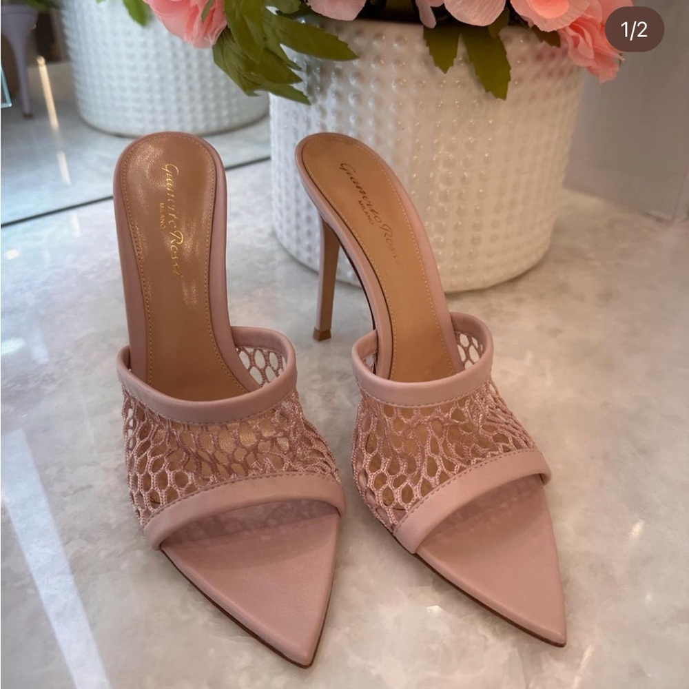Gianvito Rossi pointed mule